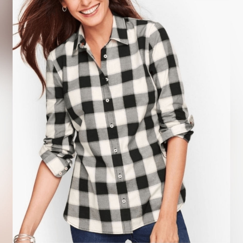 Black & White Buffalo Plaid (NIB) - Picture 16 of 16